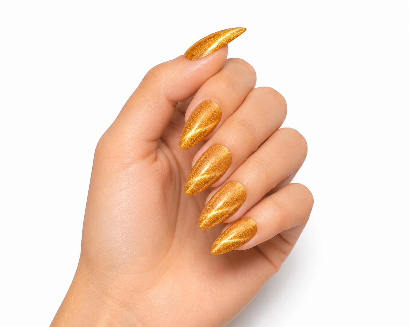 Gold glitter (Cat eyes) Blow my mind